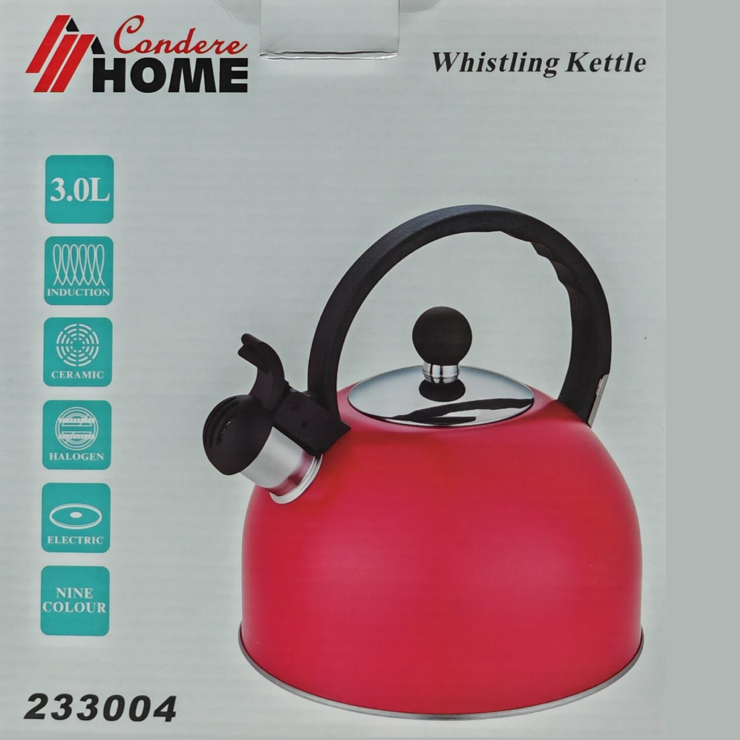 Candere Stainless Steel Whistling Kettle