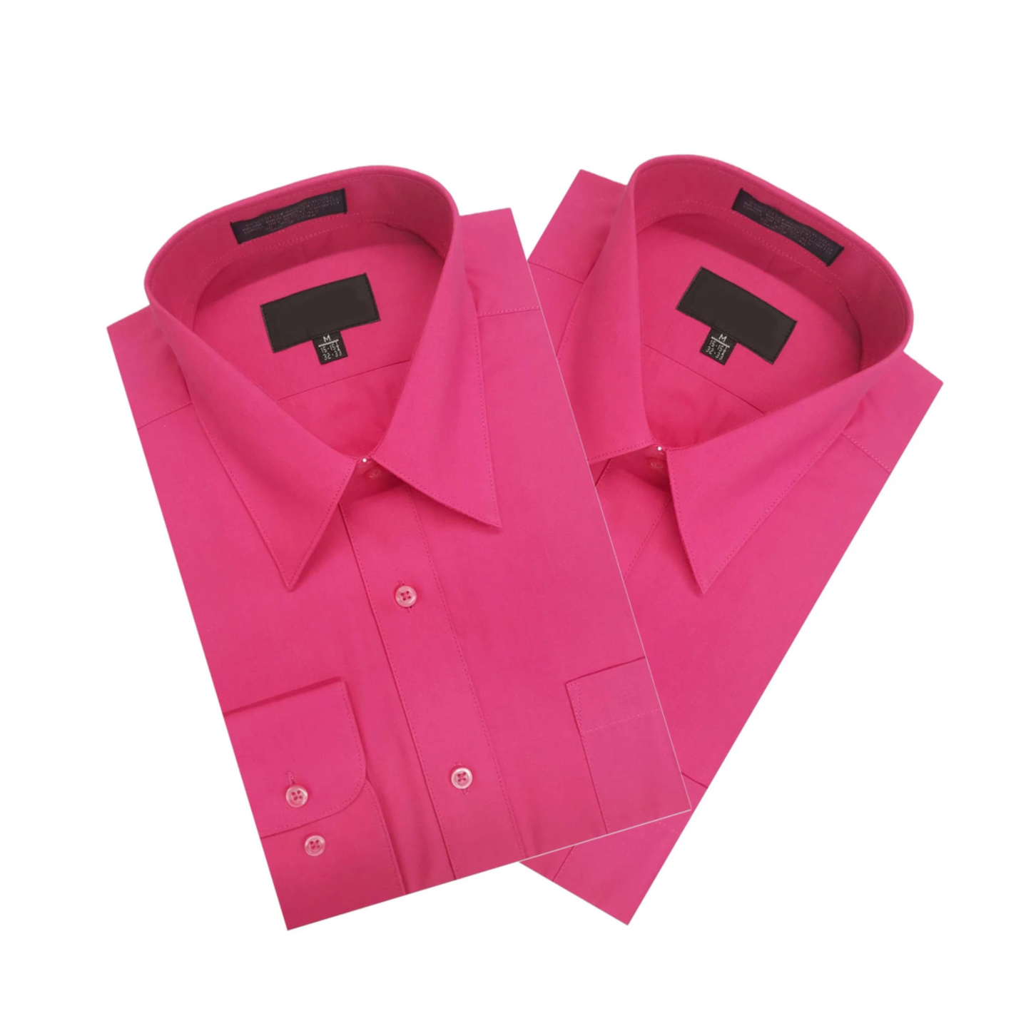 Unique Park Men's Long Sleeve Dress Shirt | Cotton Blend