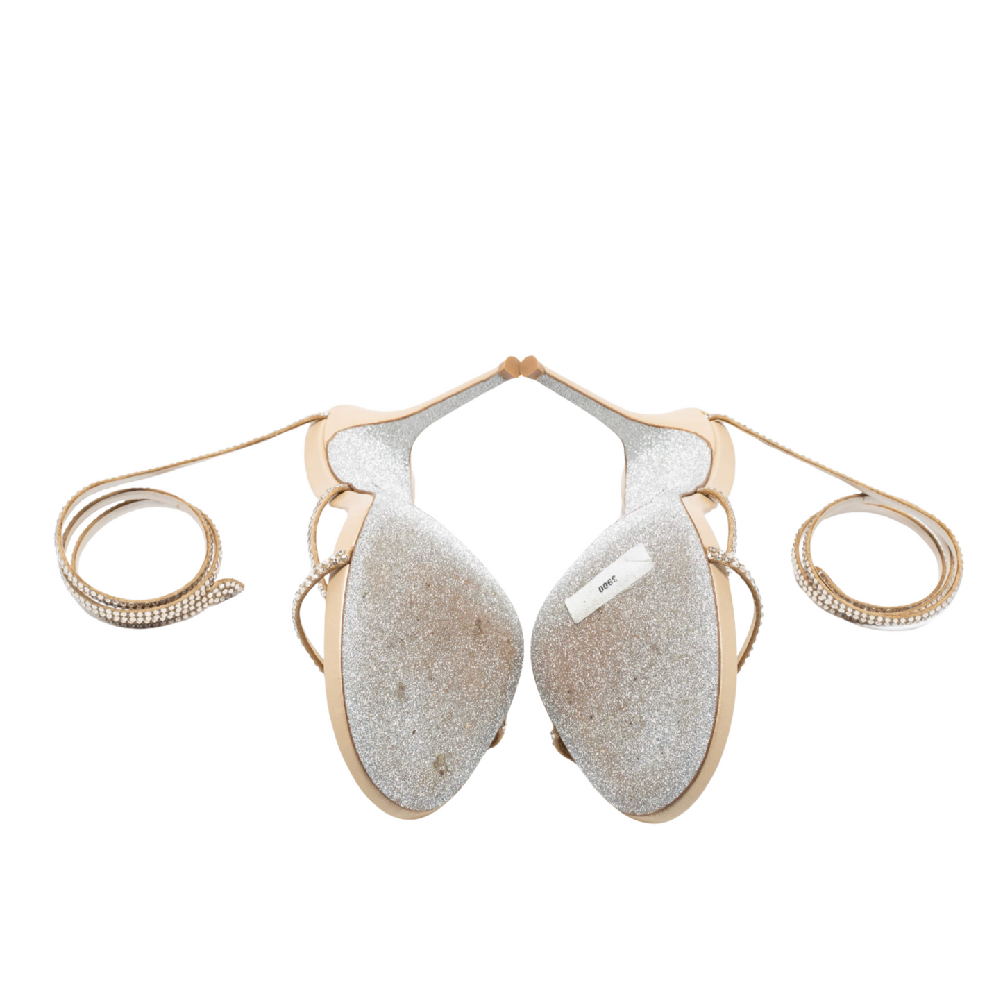 Cleo Beige Women's Heeled Sandals