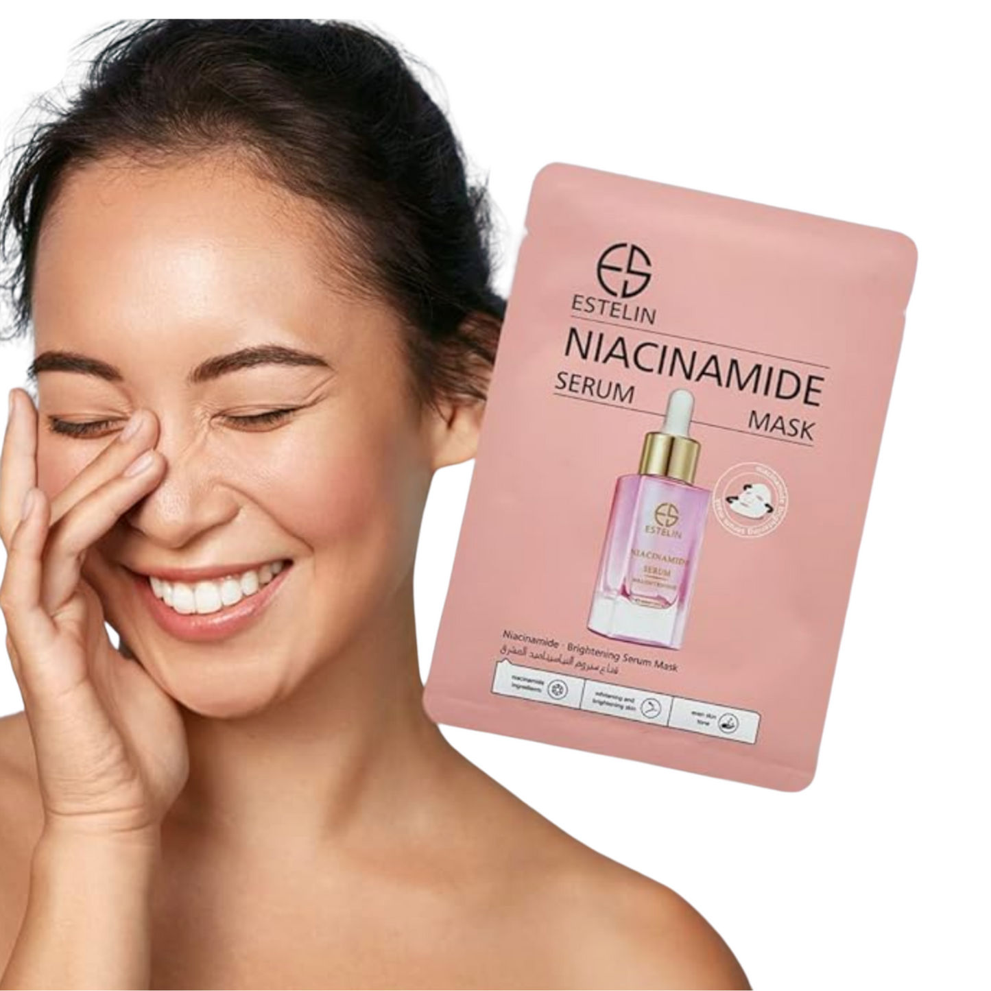 ESTELIN Brightening Niacinamide Serum Mask | 25ml