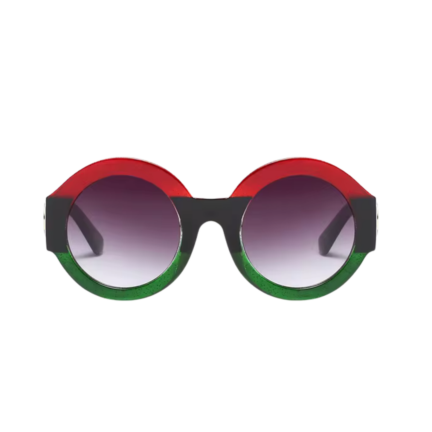 Classic Round Green Sunglasses