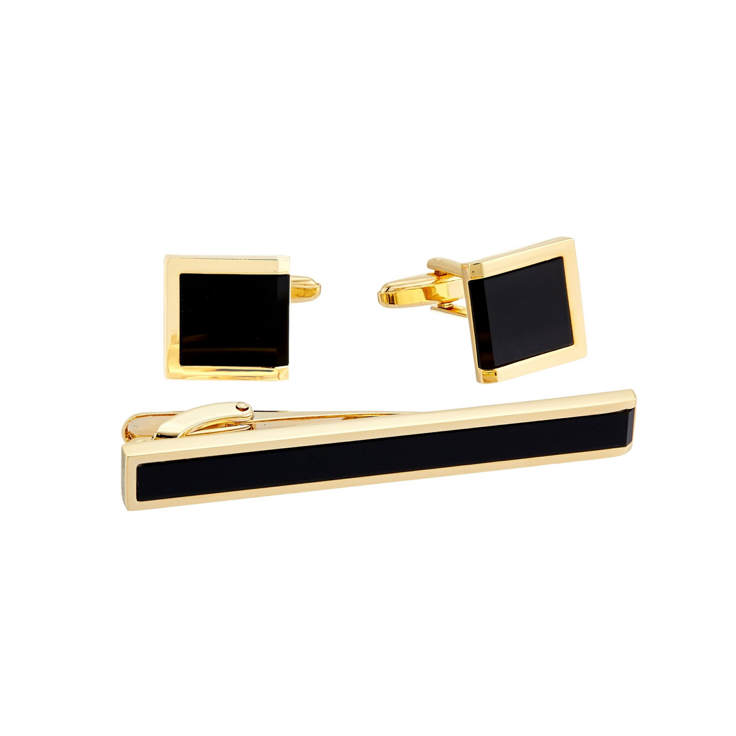 Men’s Classic Gold-Colored Cufflinks | MEN’S VECTOR