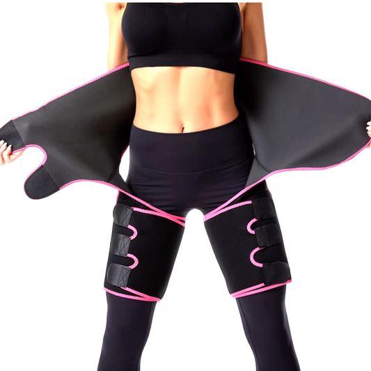 Neoprene 3-in-1 Body Slimming Shaper | Sweat Waist Trainer