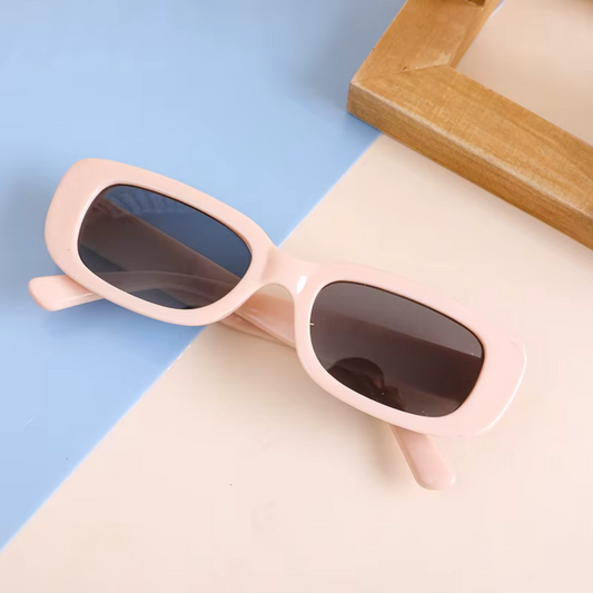 Fashionable Rectangular Small Frame Glasses