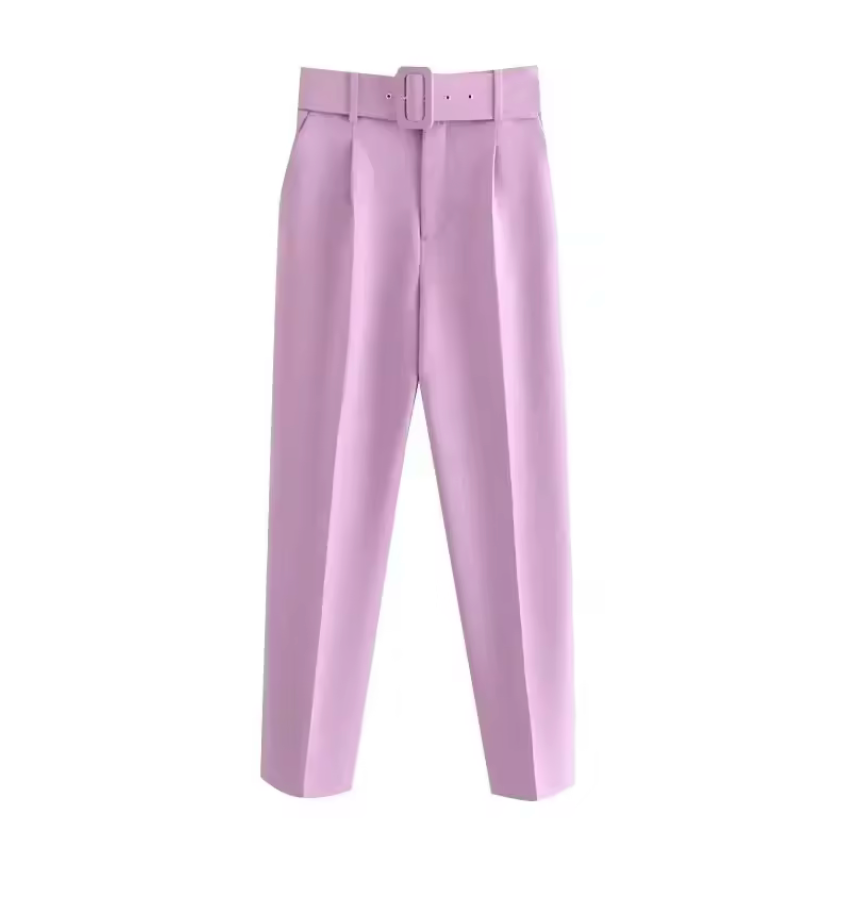 New Feeling Women's Tailored Office Pants