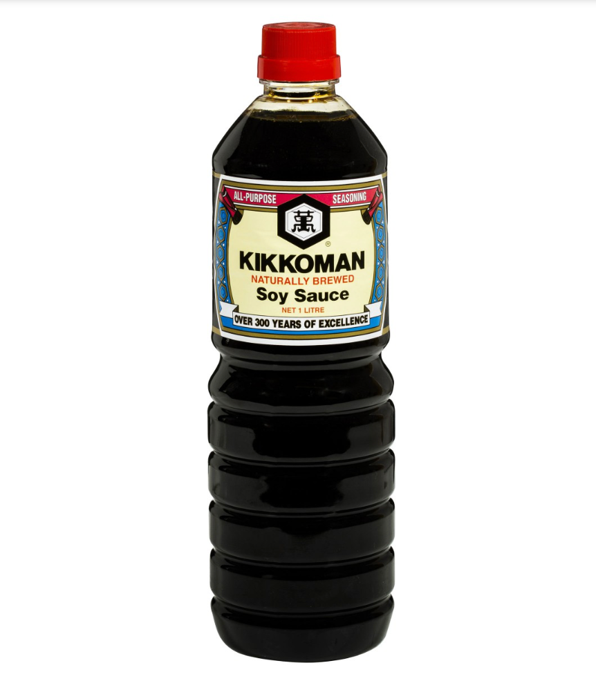 Kikkoman Naturally Brewed Soy Sauce – 1L