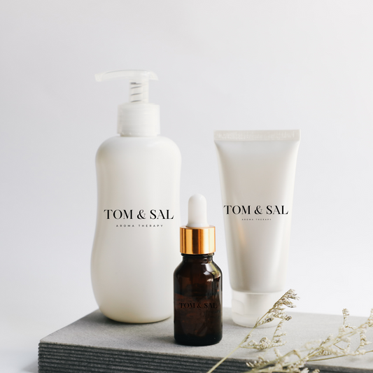 Tom & Sal – Botanical Bliss Gift Set (Lotion • Essential Oils • Hand Cream)